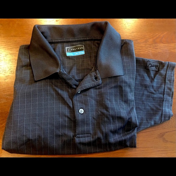 PGA TOUR polo shirt, dark grey, size XXL - Picture 1 of 3